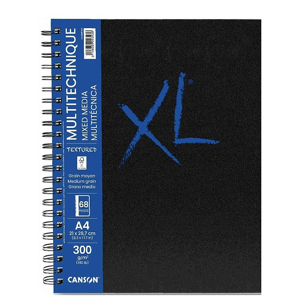 Croquera Mix Media Canson XL 300g/m² 34hjs 3