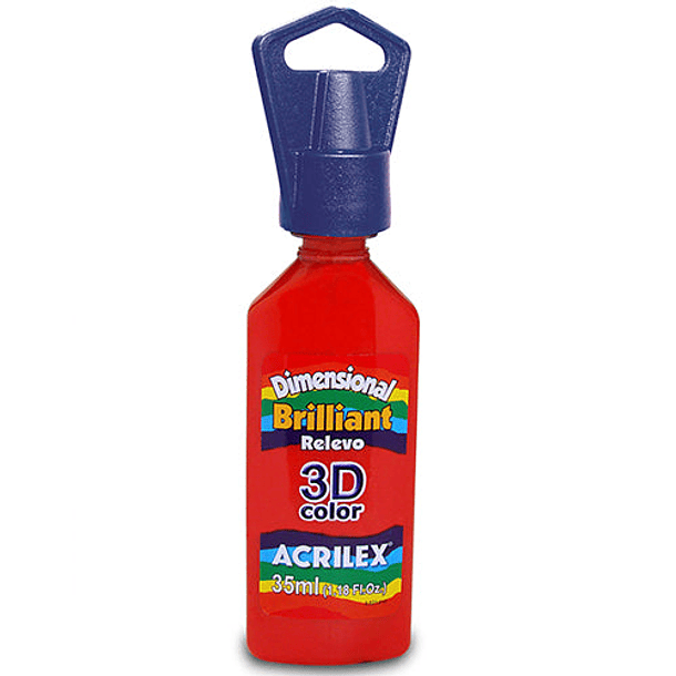 Dimensional Brillante Relieve 3D Acrilex 35ml 3