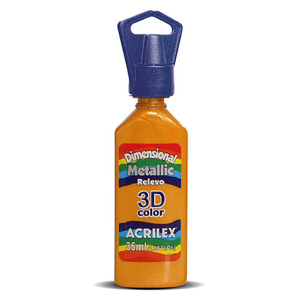 Dimensional Metallic Relieve 3D Acrilex 35ml 2