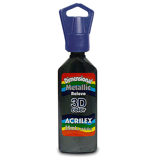 Dimensional Metallic Relieve 3D Acrilex 35ml 3