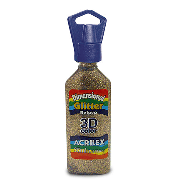 Dimensional Glitter Relieve 3D Acrilex 35ml 13