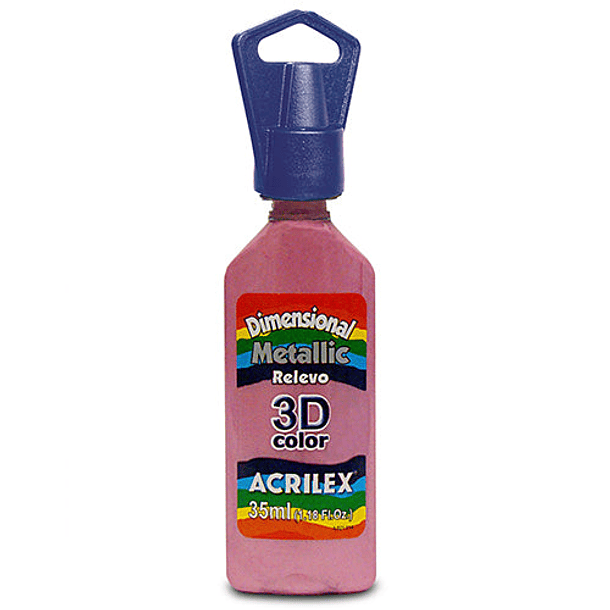 Dimensional Metallic Relieve 3D Acrilex 35ml 10