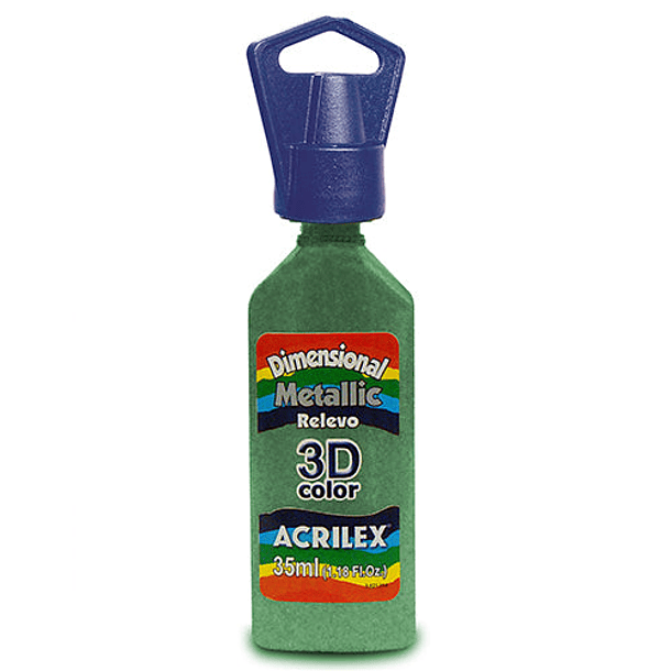 Dimensional Metallic Relieve 3D Acrilex 35ml 13