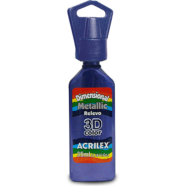 Dimensional Metallic Relieve 3D Acrilex 35ml 16