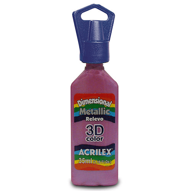 Dimensional Metallic Relieve 3D Acrilex 35ml 20