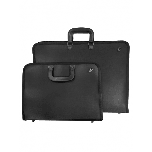 Maletín Portafolio con Correa y Bolsillo Interno 