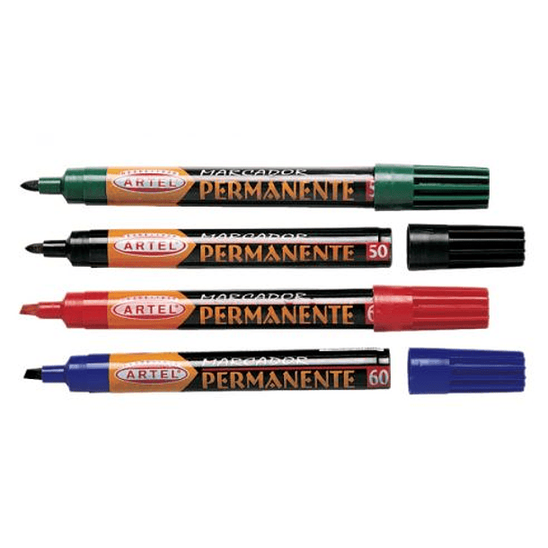 Marcador Permanente Artel 50 