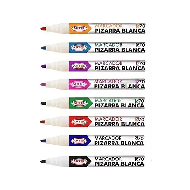 Marcador Pizarra Blanca Artel 70 1