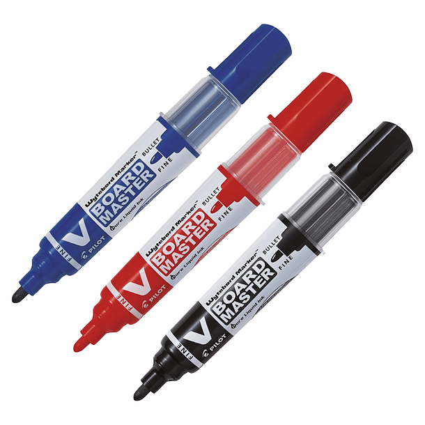 Marcador Pizarra Blanca Pilot V Board Master Punta Fina 