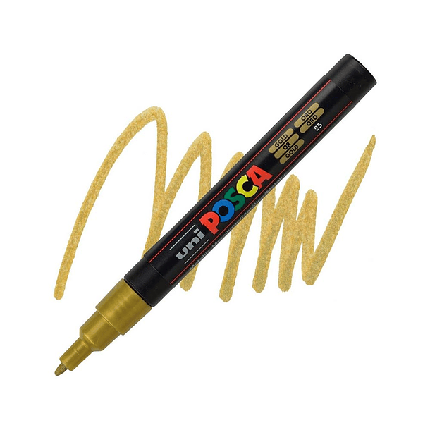 Marcador Uni Posca PC-3M Punta Fina 12