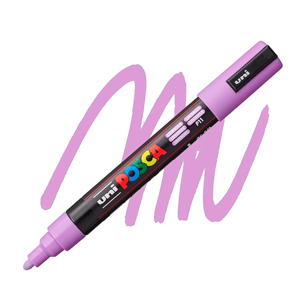 Marcador Uni Posca PC-5M Punta Media (Colores Pastel) 3