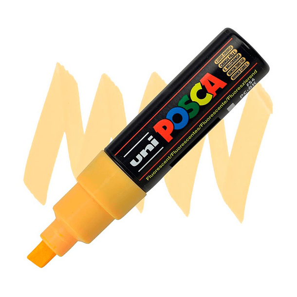 Marcador Uni Posca PC-8K Punta Ancha (Colores Fluor) 2