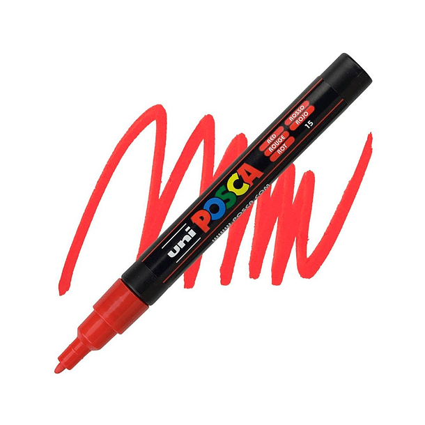 Marcador Uni Posca PC-3M Punta Fina 22