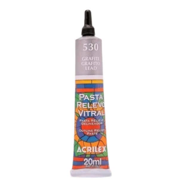 Pasta Relieve Vitral Acrilex 20ml 2