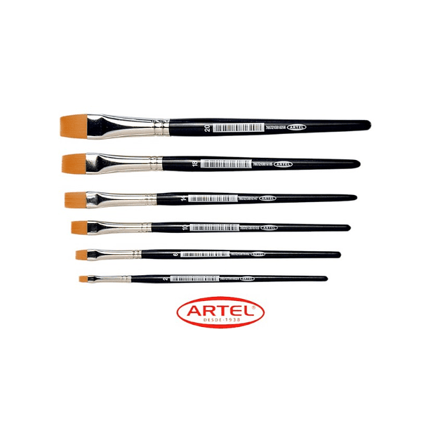 Pincel Artel Pelo Sintético Serie 816 