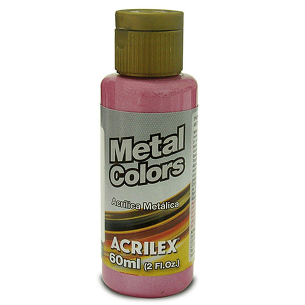 Pintura Acrílica Metal Colors Acrilex 60ml 1