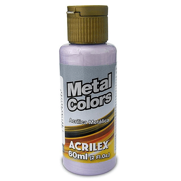 Pintura Acrílica Metal Colors Acrilex 60ml 4