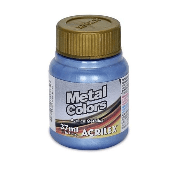 Pintura Acrílica Metal Colors Acrilex 37ml 6