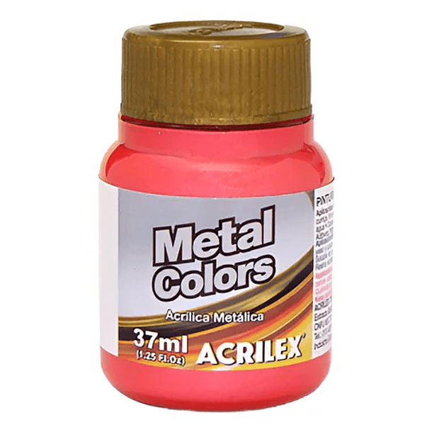 Pintura Acrílica Metal Colors Acrilex 37ml 11