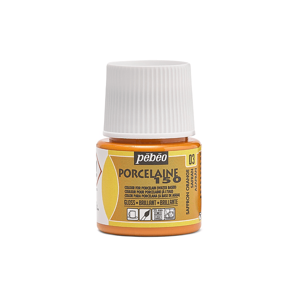 Pintura para Porcelana Pebeo Porcelaine 150 45ml 6