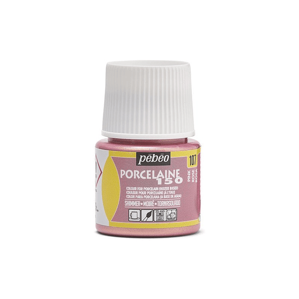 Pintura para Porcelana Pebeo Porcelaine 150 45ml (Colores Tornasol) 3