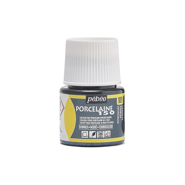 Pintura para Porcelana Pebeo Porcelaine 150 45ml (Colores Tornasol) 5