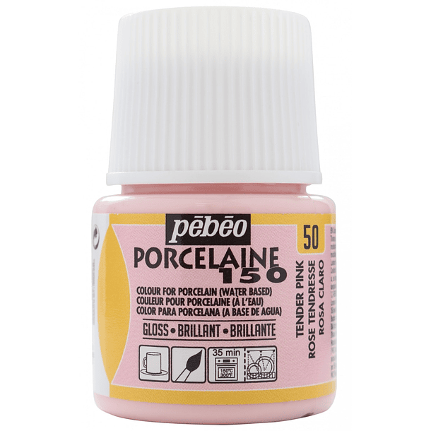 Pintura para Porcelana Pebeo Porcelaine 150 45ml (Colores Pastel) 15