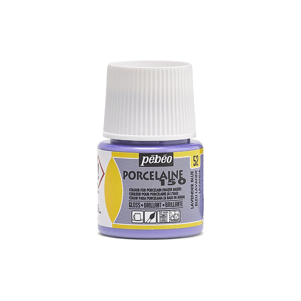 Pintura para Porcelana Pebeo Porcelaine 150 45ml (Colores Pastel) 19