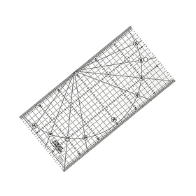 Regla Acrílica Olfa Transparente