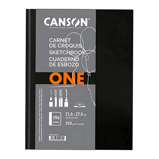 Sketchbook Art Book One Canson 100g/m² (Libreta) 3
