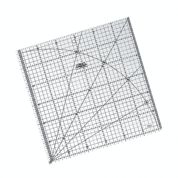 Regla Acrílica Olfa Transparente 2