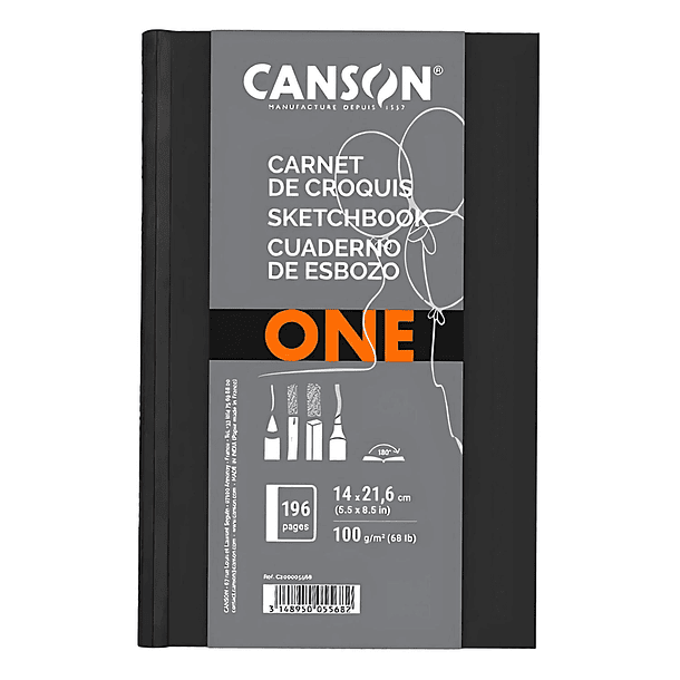 Sketchbook Art Book One Canson 100g/m² (Libreta) 4