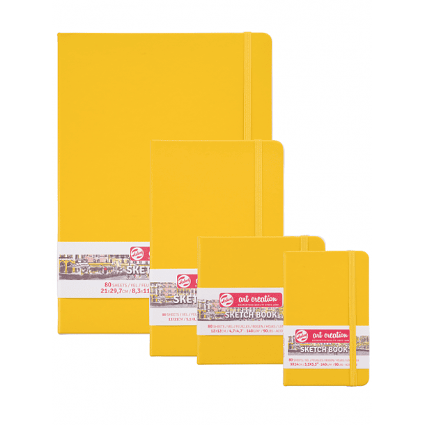 Sketchbook Art Creation 140g/m² Libreta color Golden Yellow 1