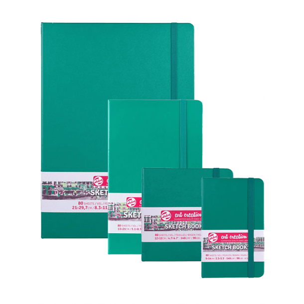 Sketchbook Art Creation 140g/m² Libreta color Verde Bosque 1