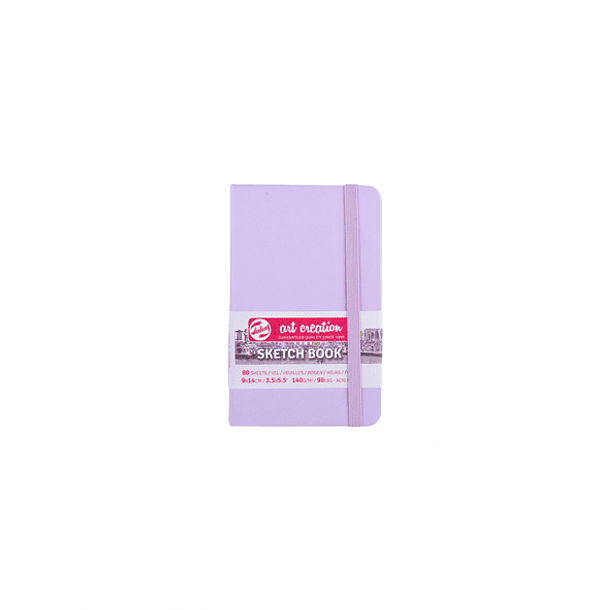 Sketchbook Art Creation 140g/m² Libreta color Violeta Pastel 2