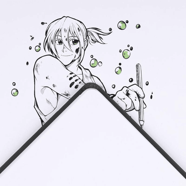 Sketchbook Manga Canson 200g/m² 2