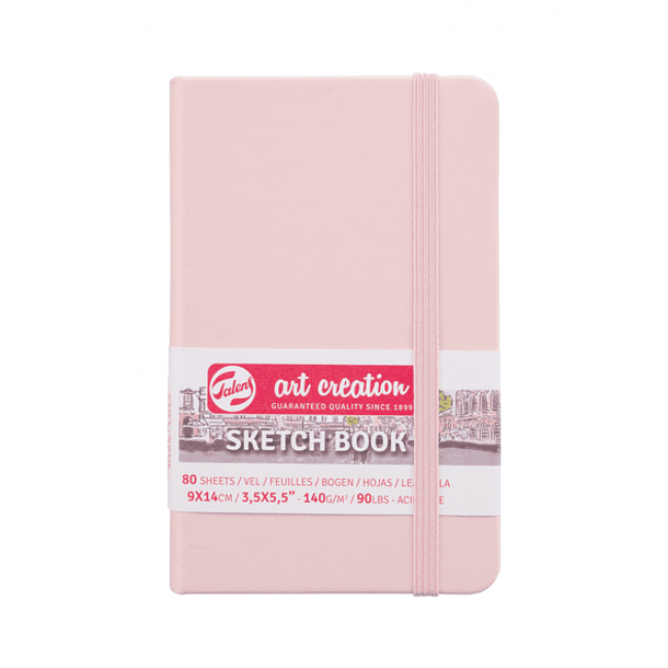 Sketchbook Art Creation 140g/m² Libreta color Rosa Pastel 3