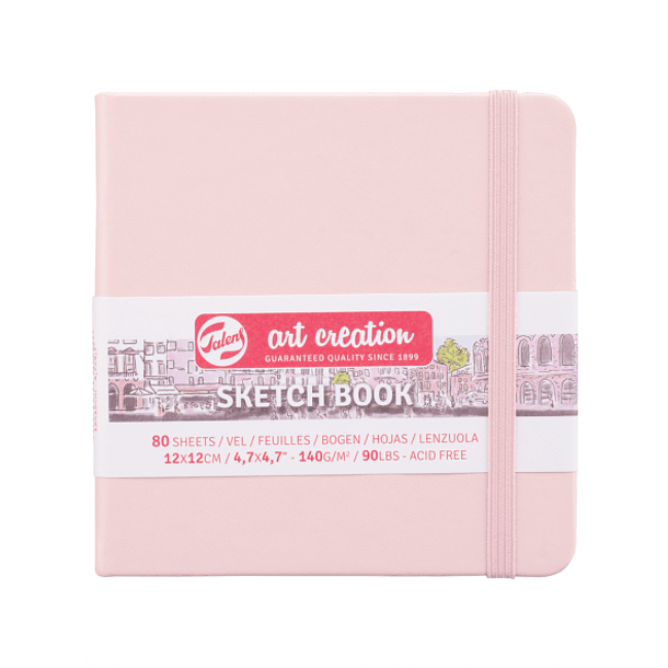 Sketchbook Art Creation 140g/m² Libreta color Rosa Pastel 5