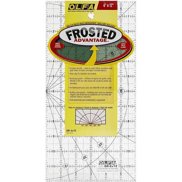 Regla Acrílica Olfa Transparente 4