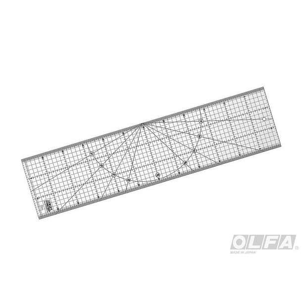 Regla Acrílica Olfa Transparente 5