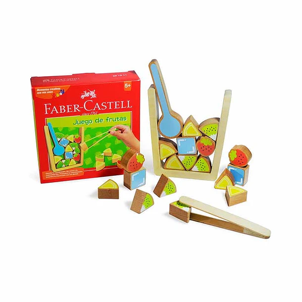 Set Creativo Juego de Frutas Faber-Castell 22 piezas 