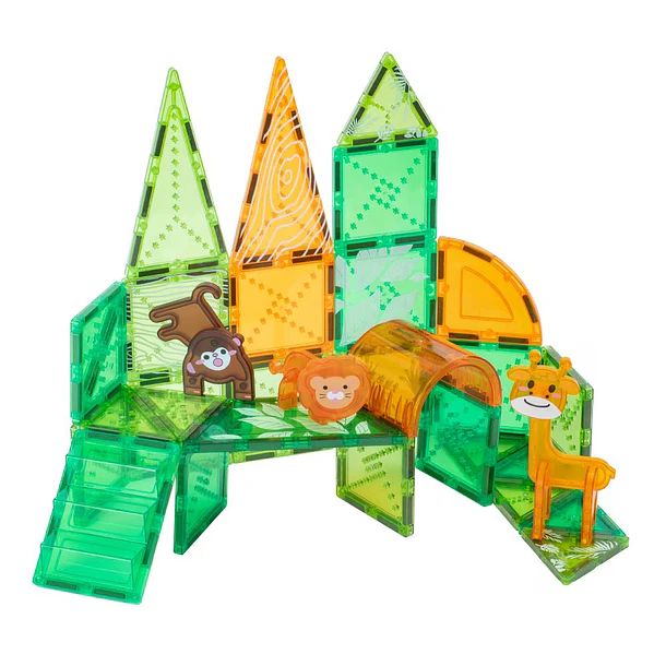 Jungla Magnética Armable 3D Dactic Mag-Friends 35 piezas 3