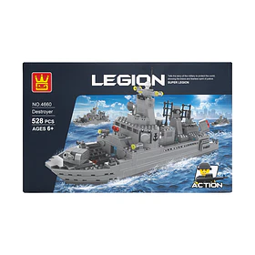 Barco Destructor Armable 528 pzas.
