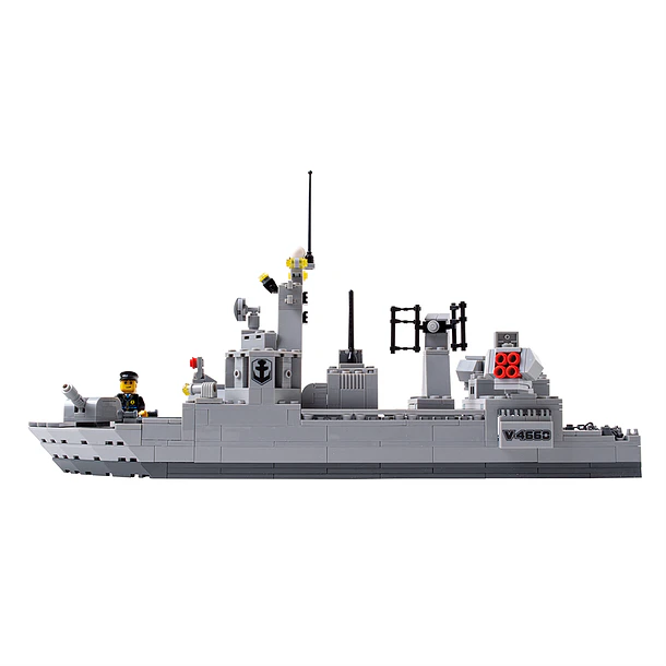 Barco Destructor Armable 528 pzas. 3