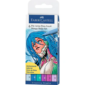 J6 Marcador PITT artist pen Manga Shojo