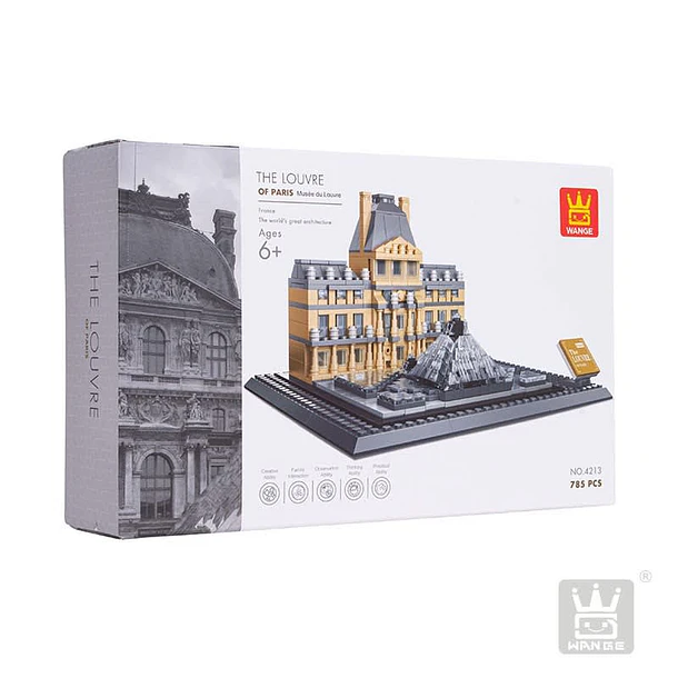 The Louvre París-Francia Armable (4213) WANGE 1
