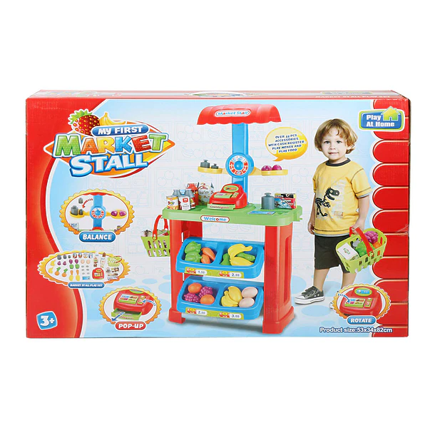 Puesto de Supermercado con Accesorios 53x34x82cm 2