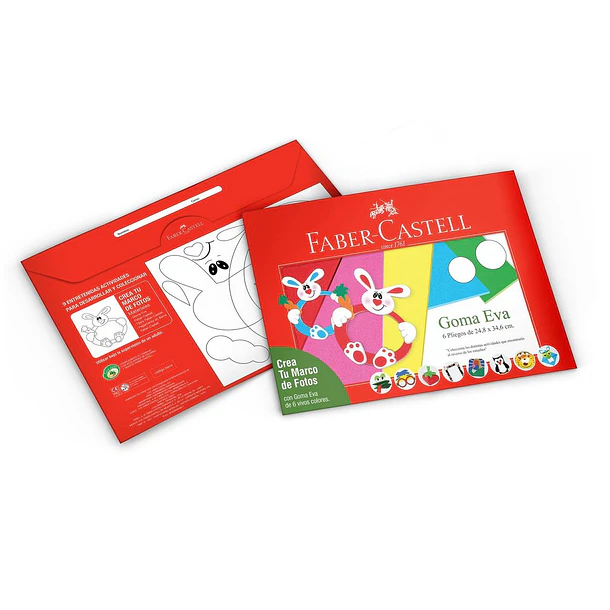 Sobre Goma Eva Faber-Castell 6hjs 24.8x34.6cm 