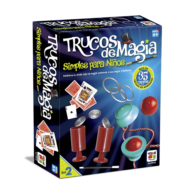 Trucos de Magia 35 Trucos Set 2 Toyng 1
