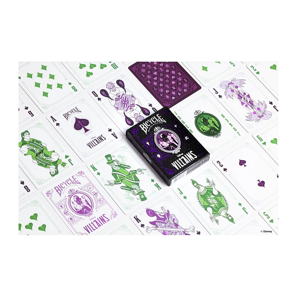 Naipe Bicycle Disney Villains 3